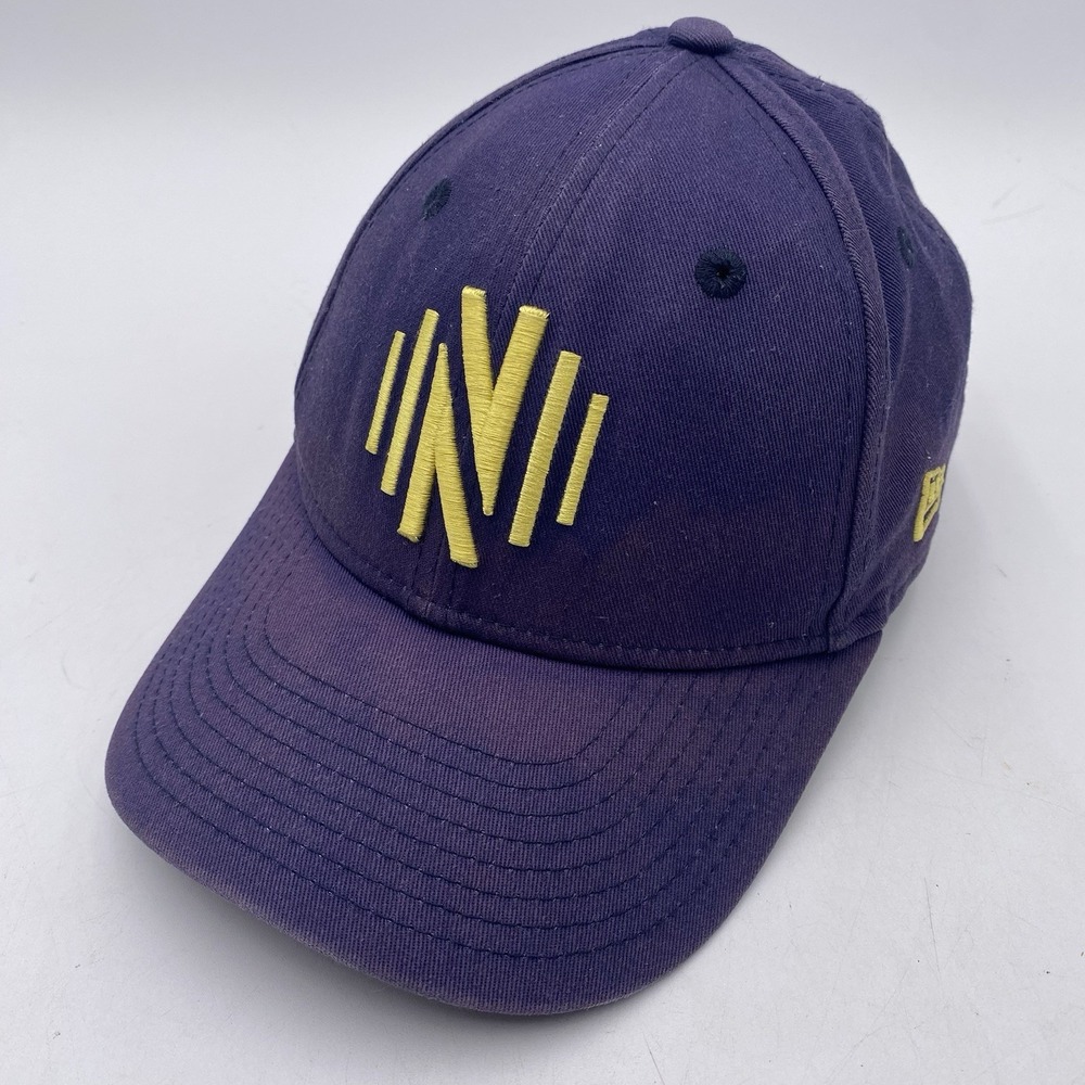 Nashville FC MLS YOUTH Hat New Era 9Forty Strapback Blue Cleaned Soccer